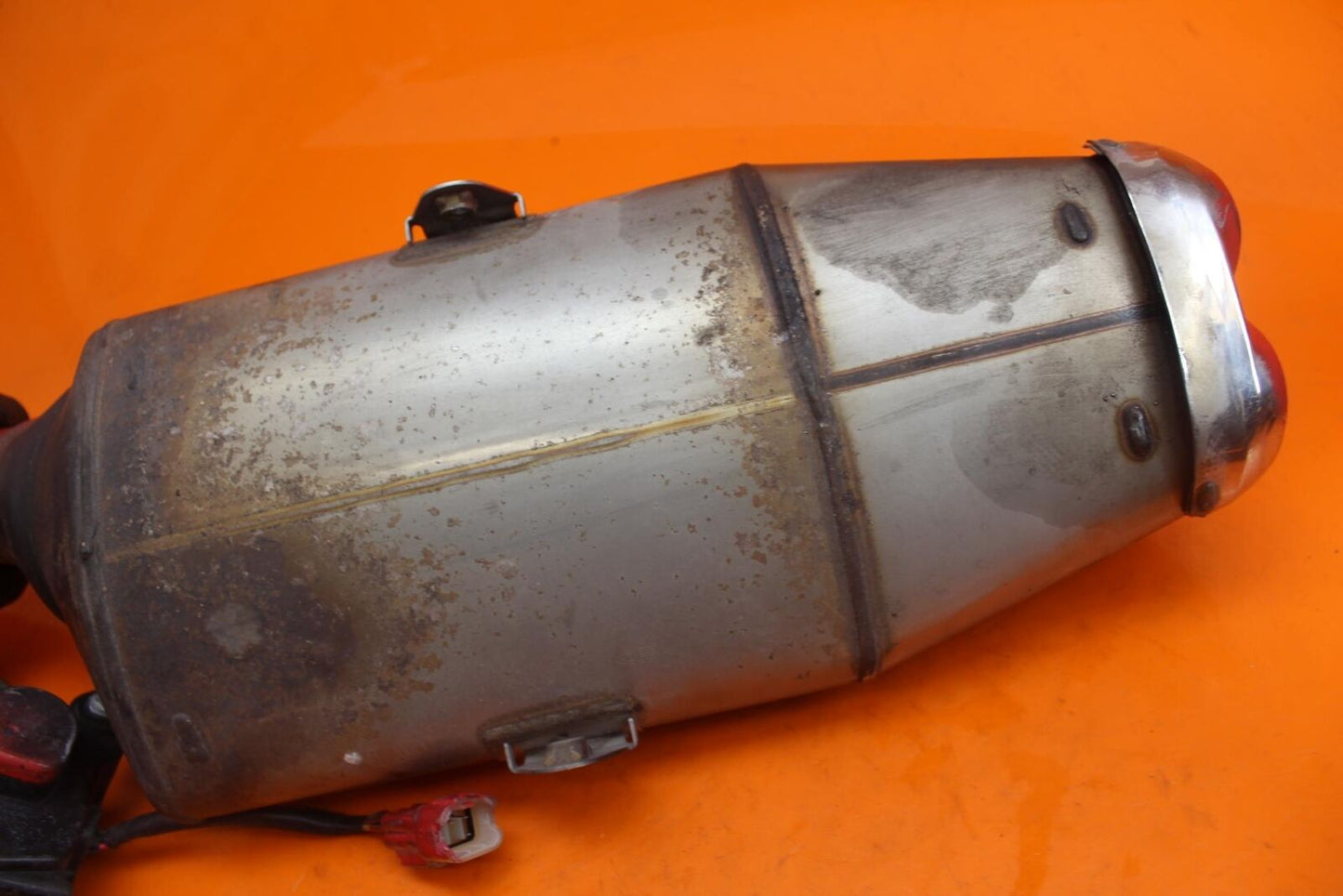 06-07 HONDA CBR1000RR OEM EXHAUST PIPE MUFFLER SLIP ON CAN SILENCER